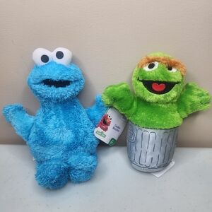 Sesame Street Cookie Monster & Oscar The Grouch
